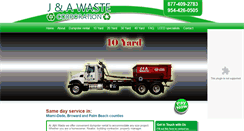 Desktop Screenshot of jawastecorp.com